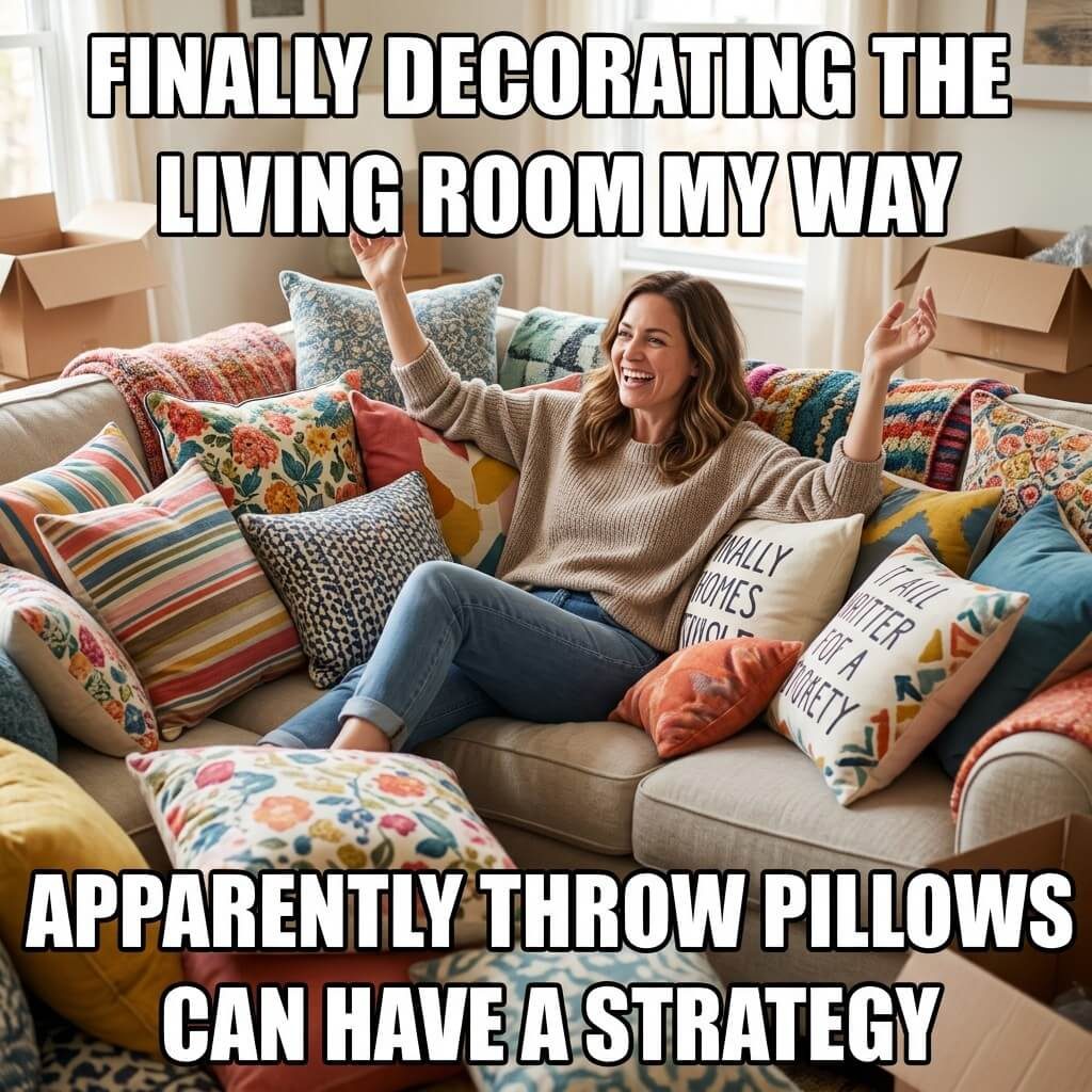 Throw Pillow Strategy Meme