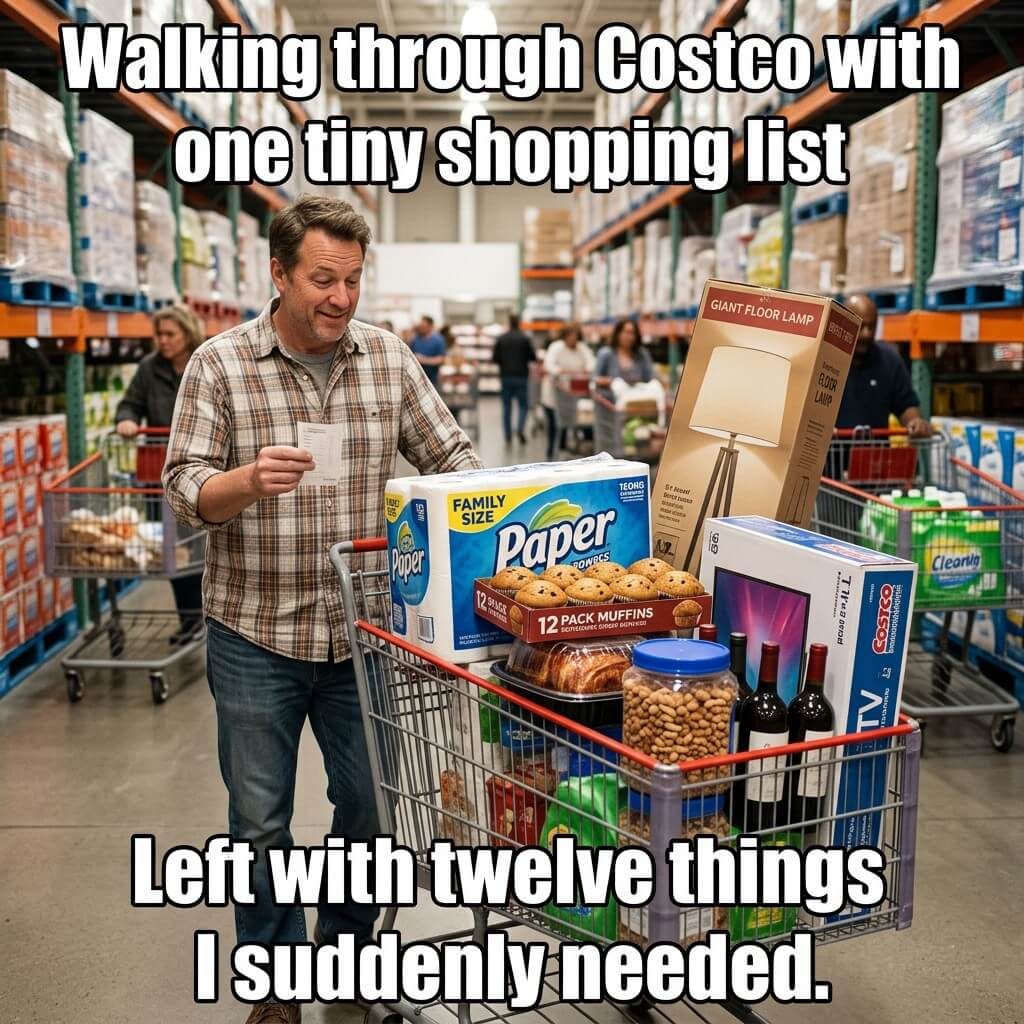 Costco Cart Chaos Meme
