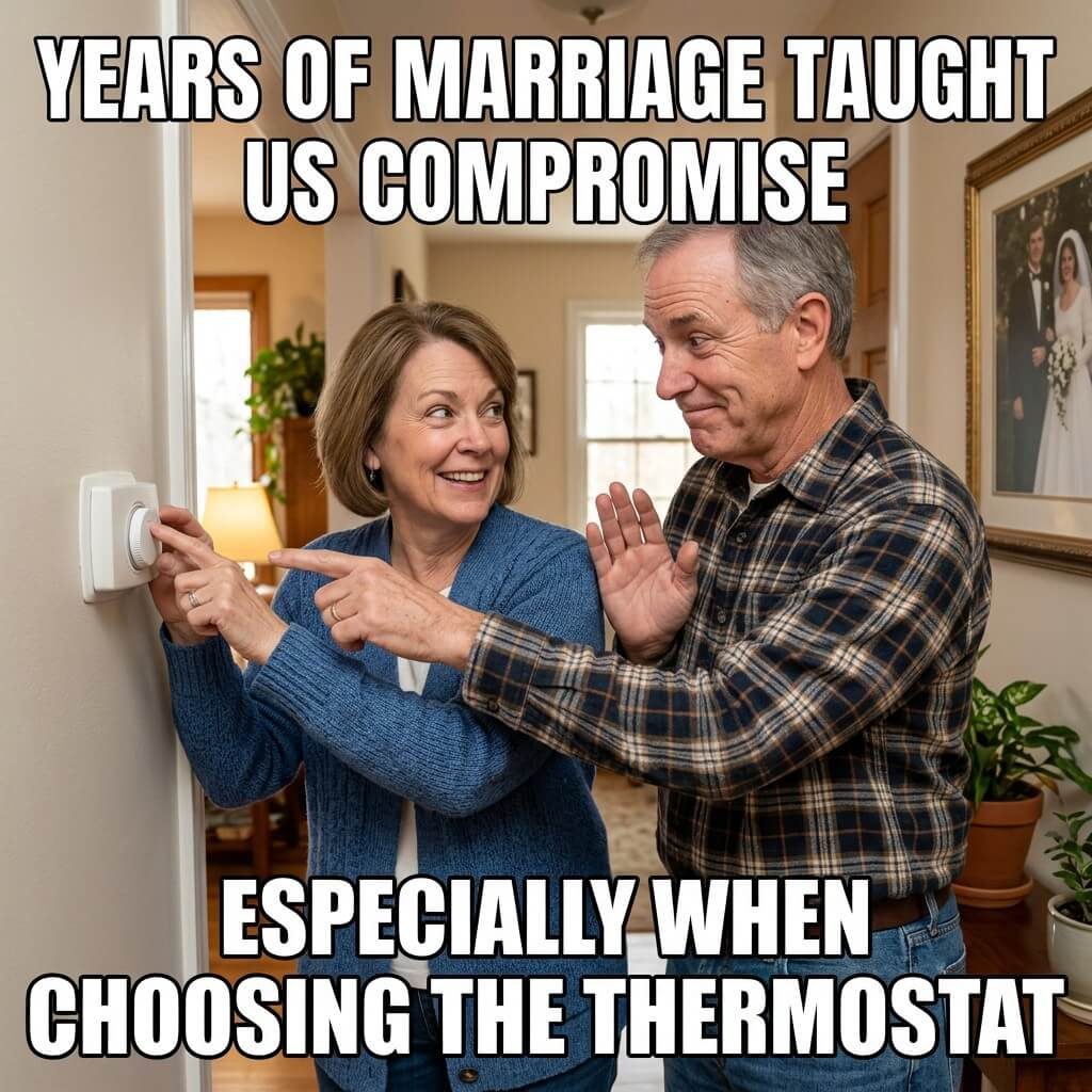 Thermostat Standoff Meme