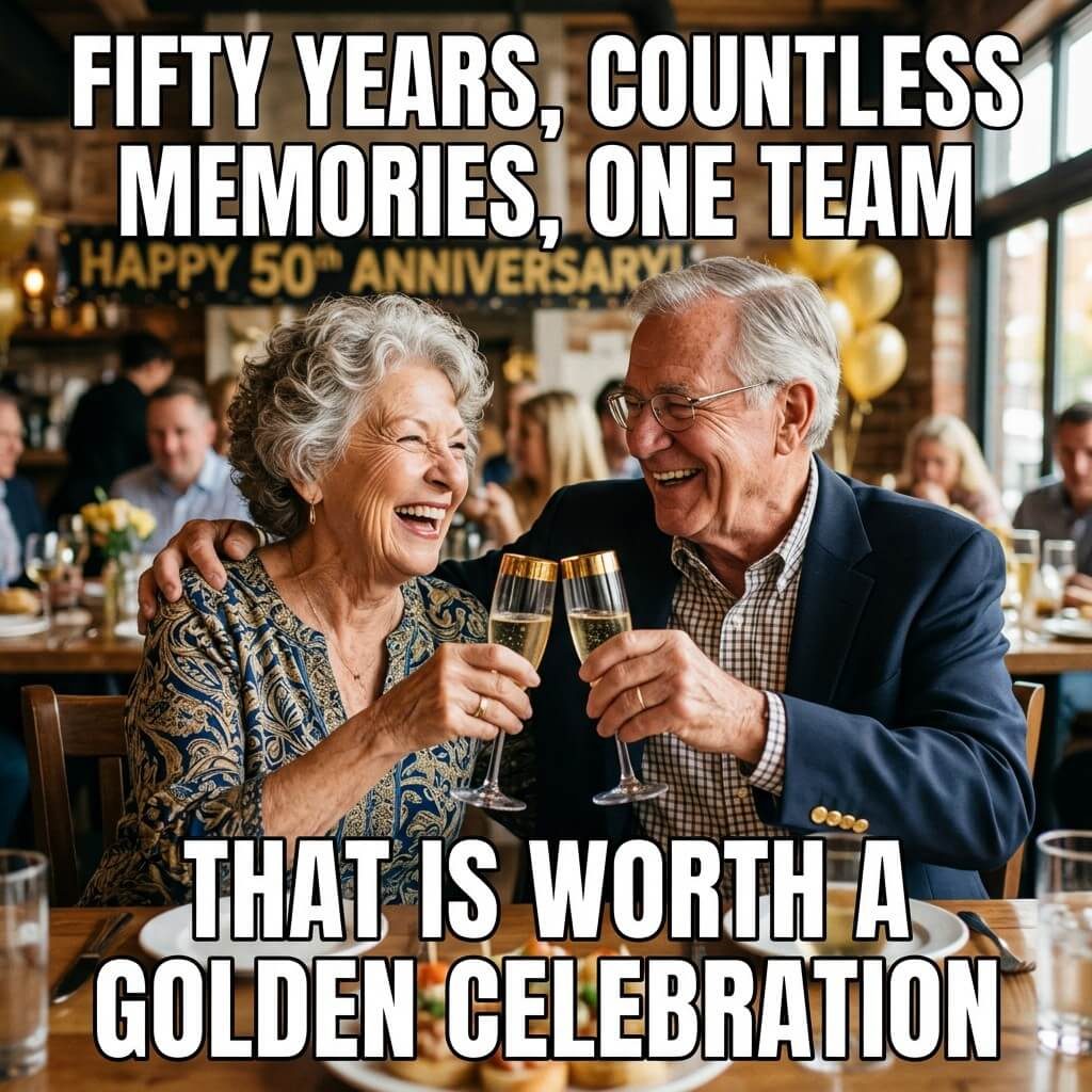 Golden Celebration Team Meme