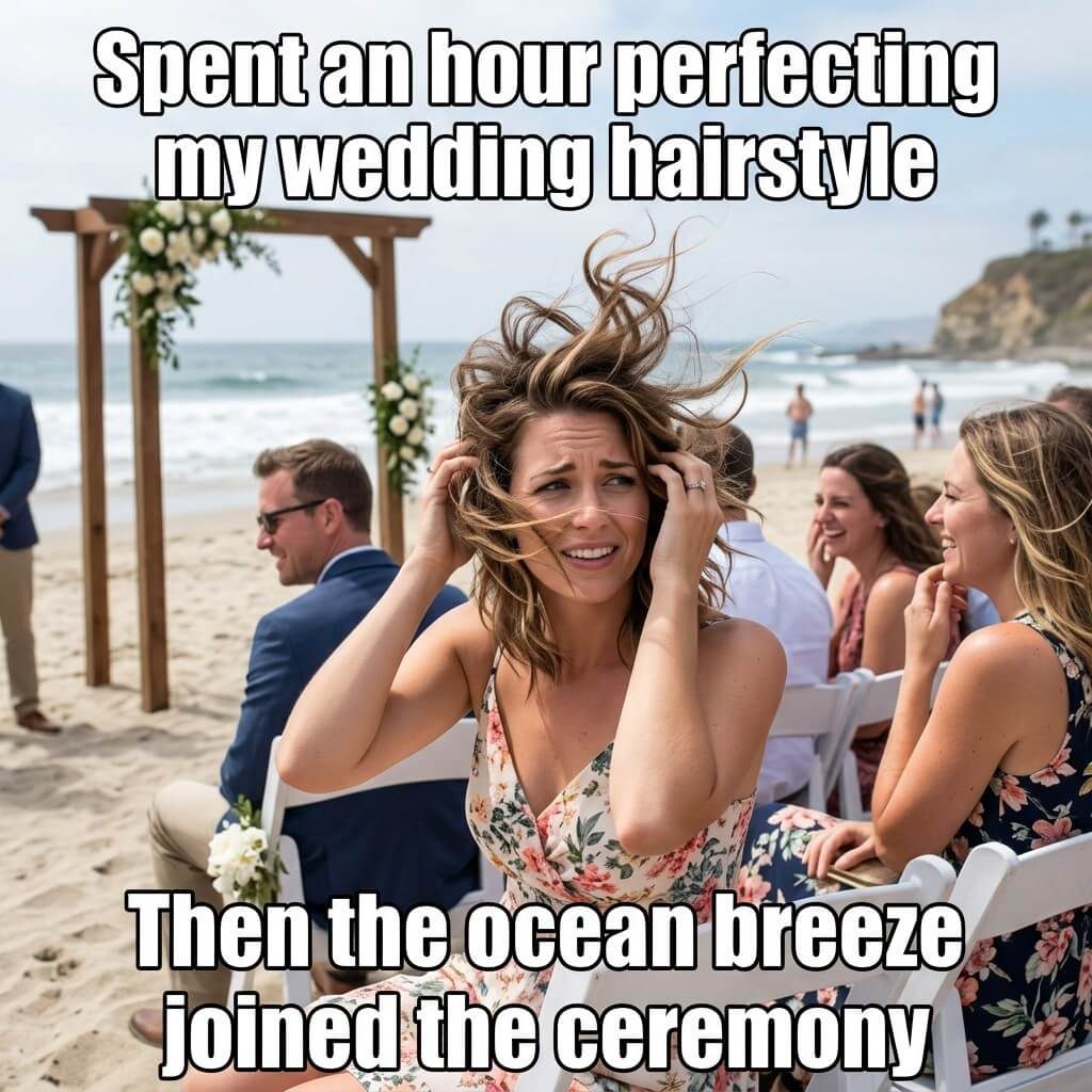 Ocean Breeze Hair Sabotage Meme
