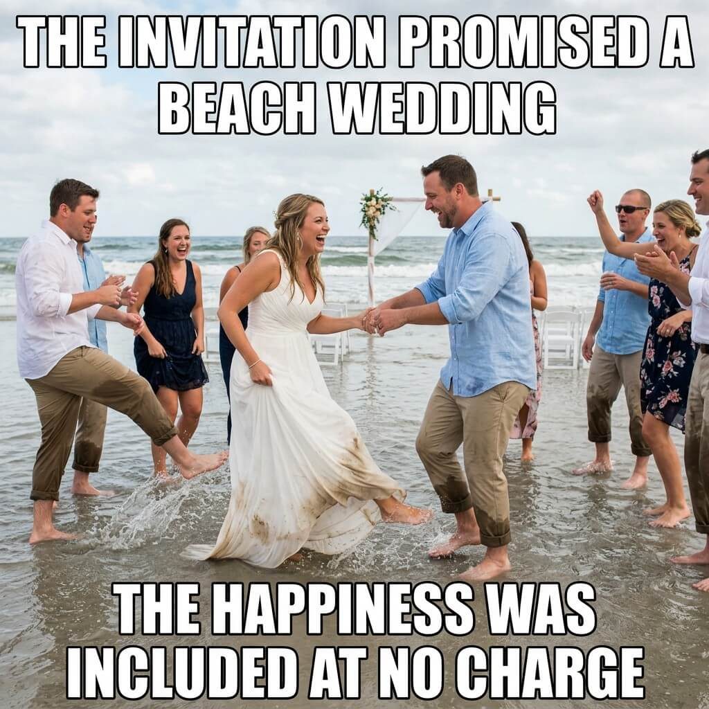 Bonus Happiness Wedding Invite Meme