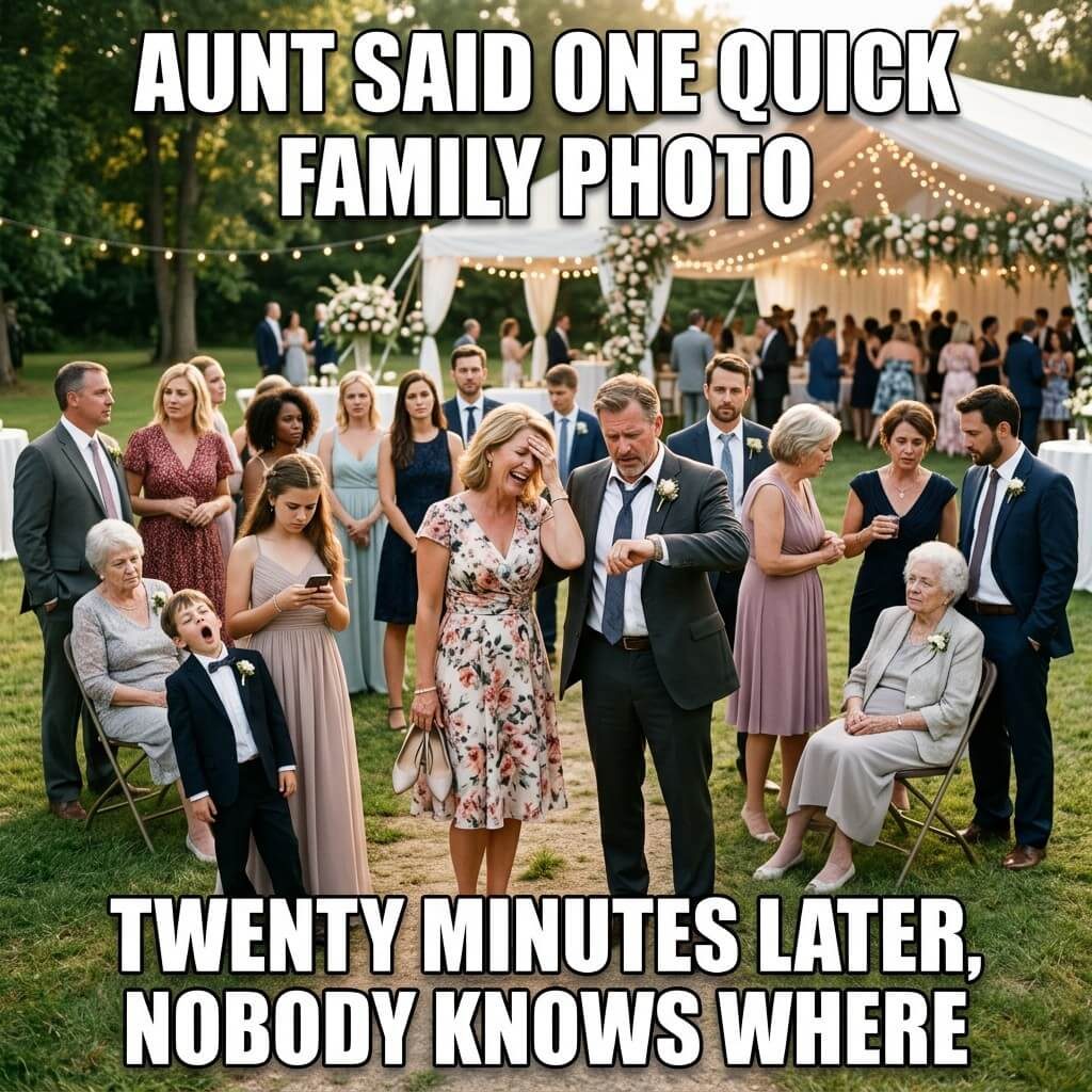 Endless Family Photo Shoot Meme