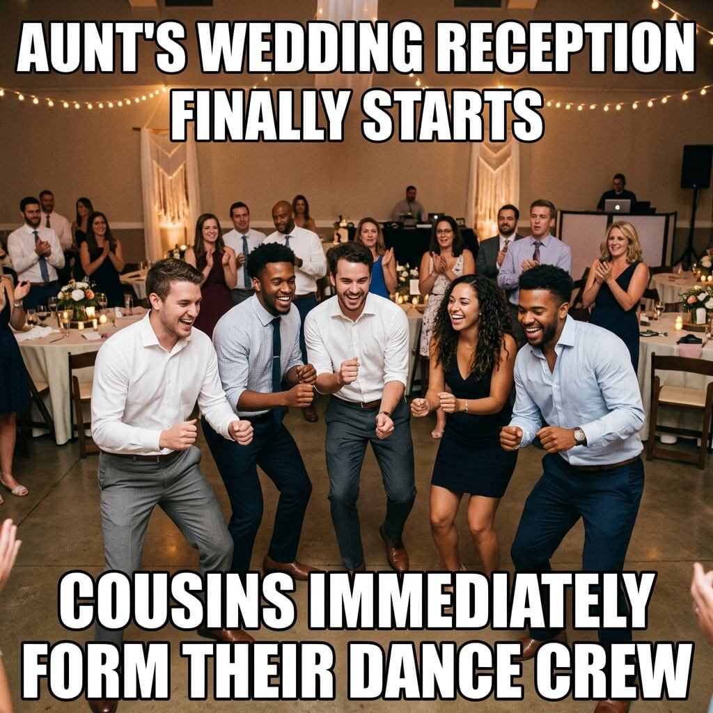 Cousin Dance Crew Assembly Meme