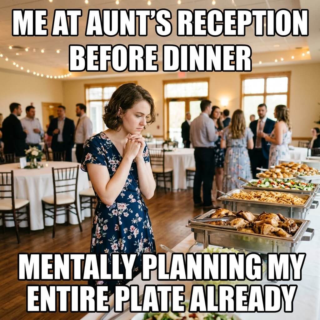 Pre-Dinner Plate Planning Meme