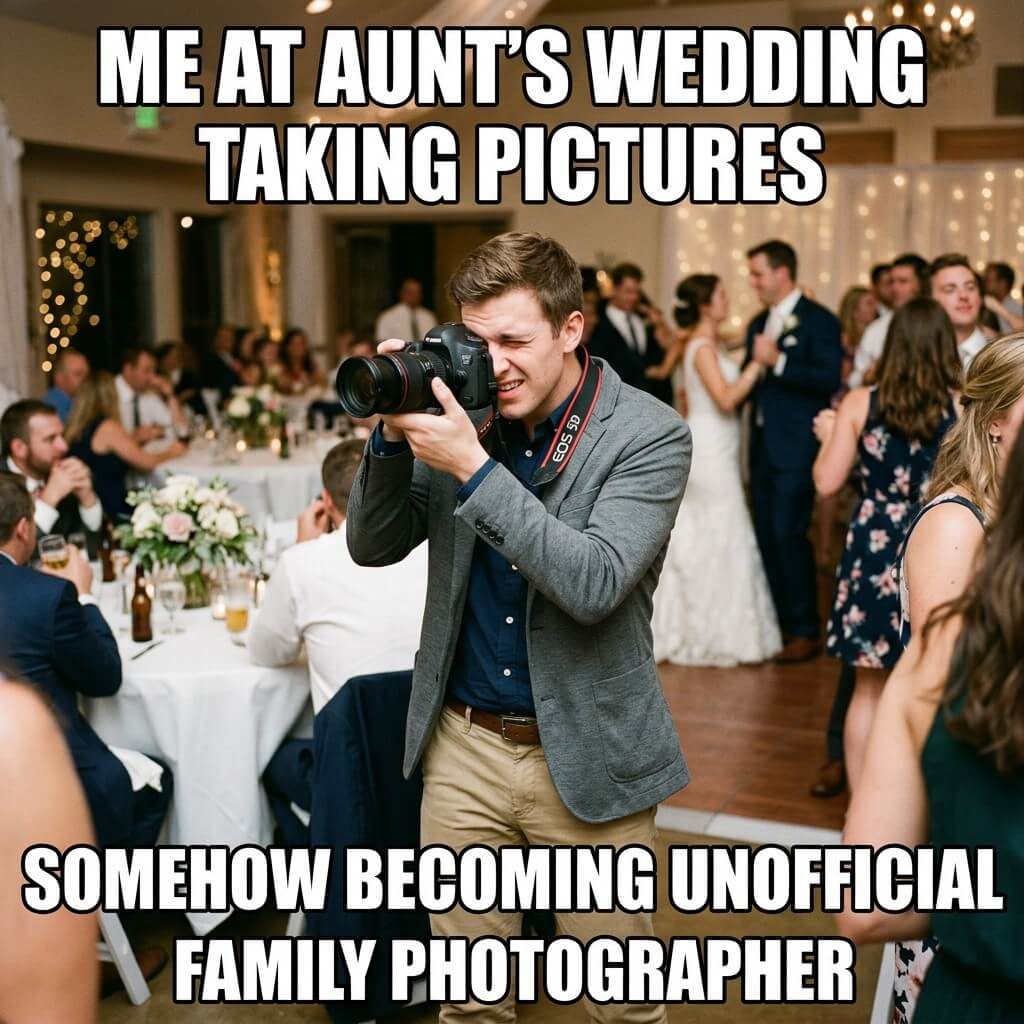 Accidental Family Photographer Meme