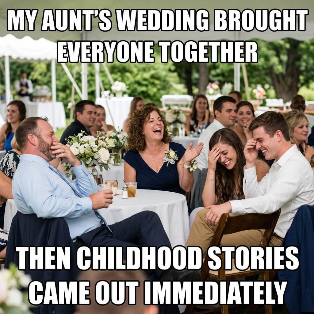Embarrassing Childhood Story Unlock Meme