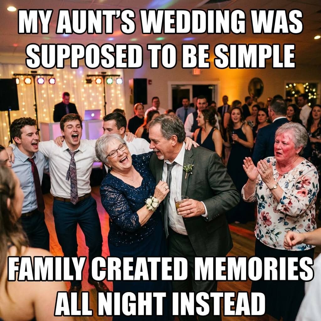 Unplanned Wedding Memories Meme