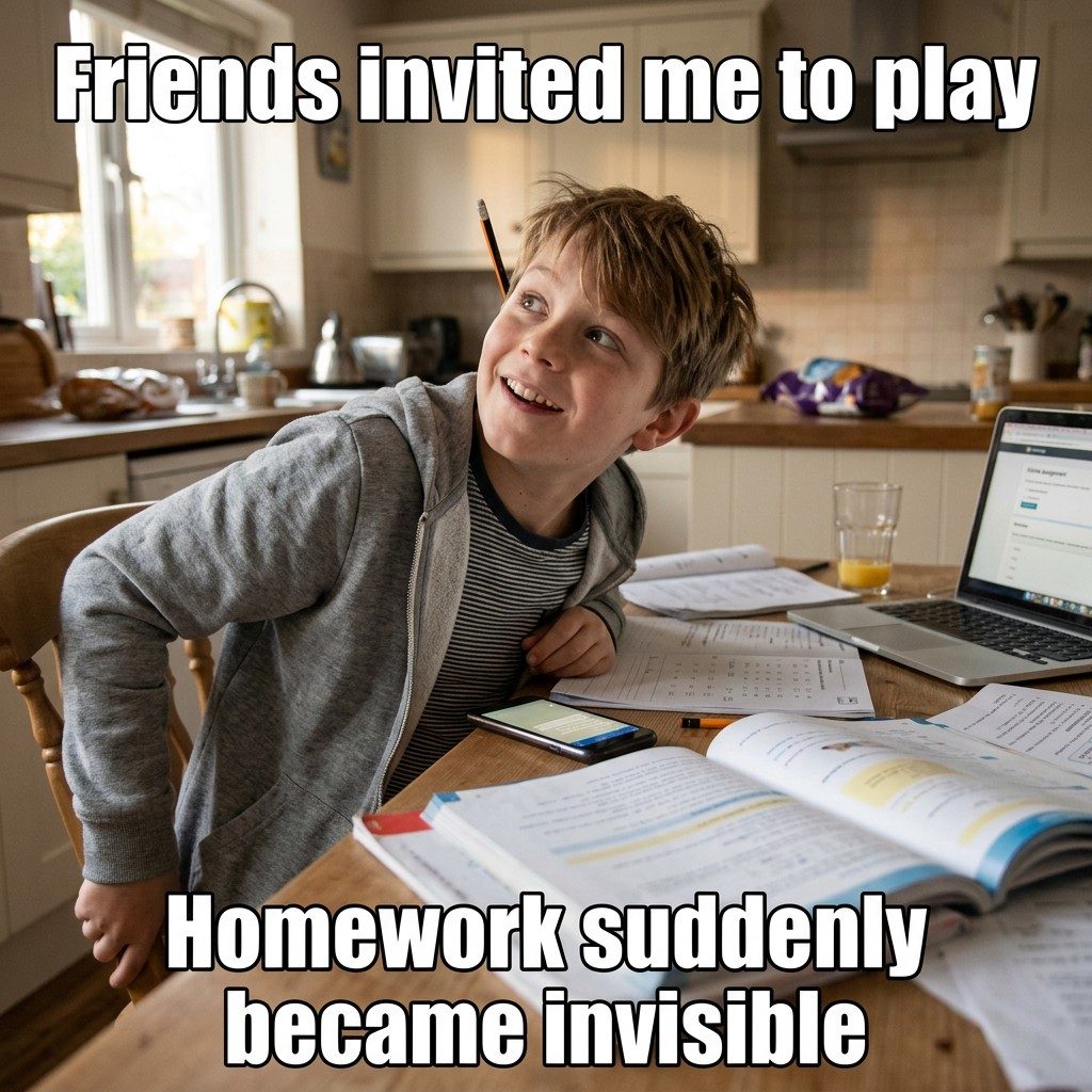 Homework Vanishing Act Meme