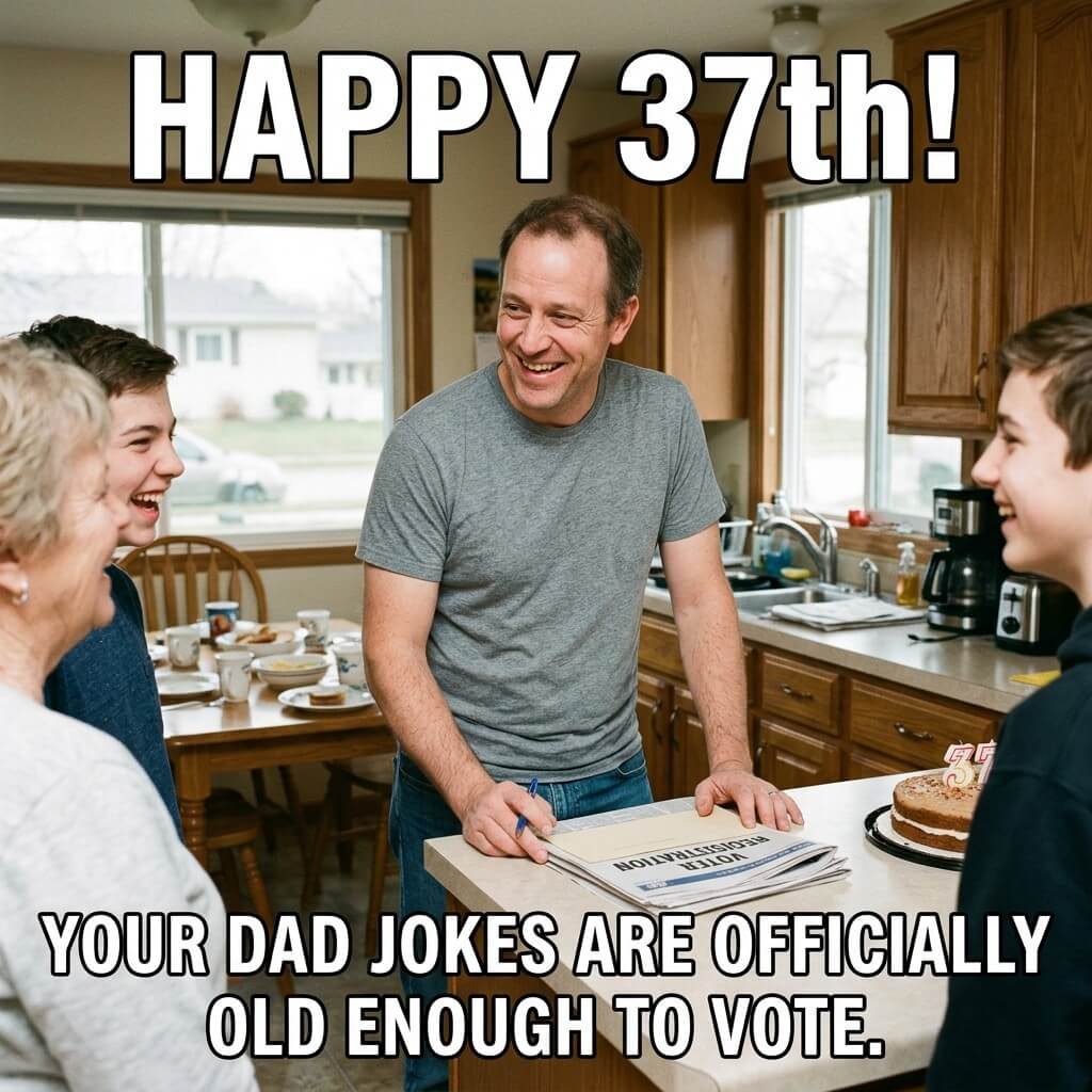 Voting Age Dad Jokes Meme