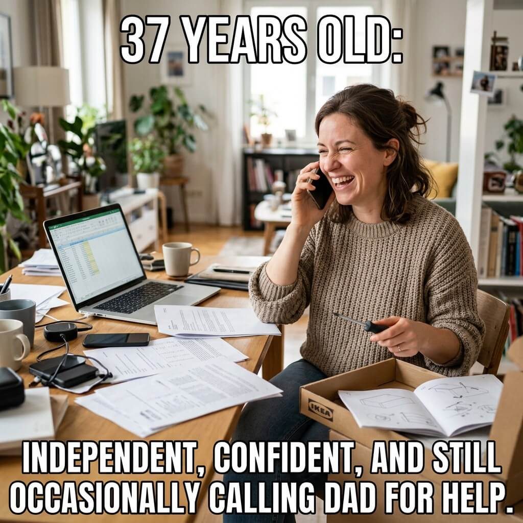 Calling Dad For Help Mem