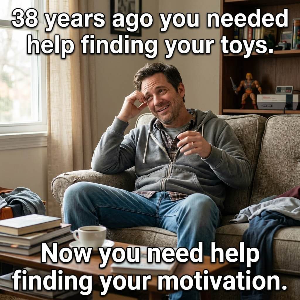 Lost Toys Lost Motivation Meme
