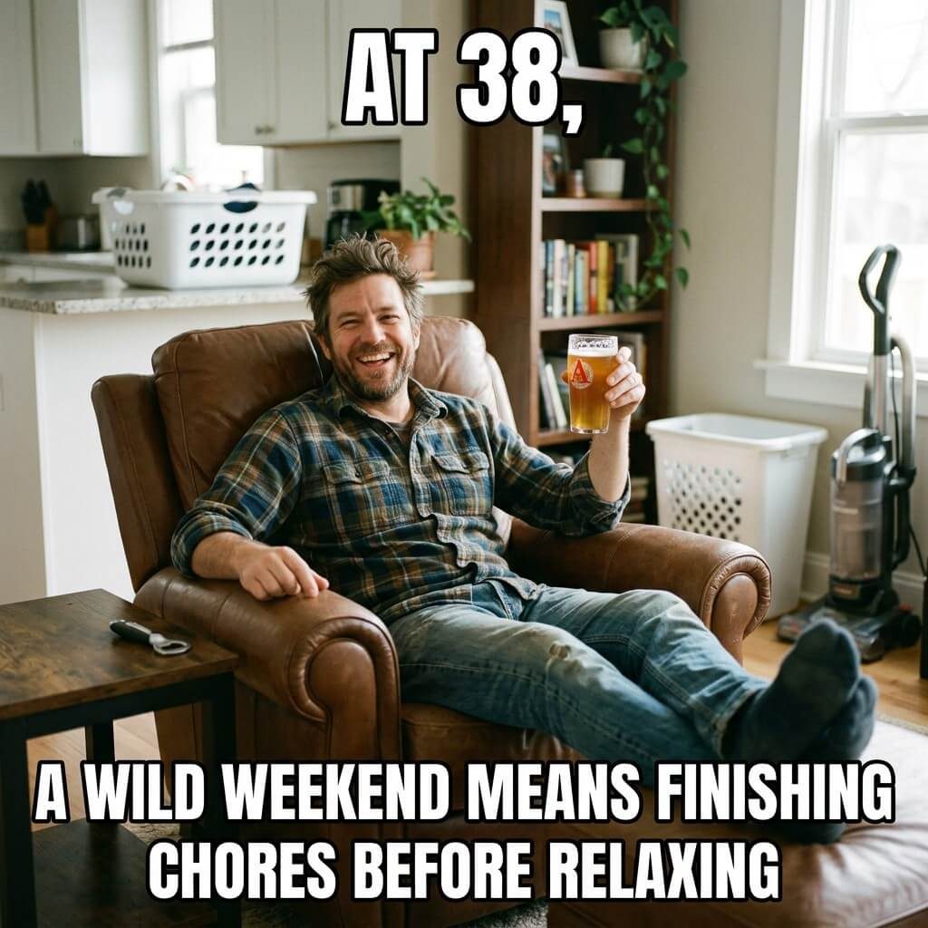 Chores Before Couch Meme