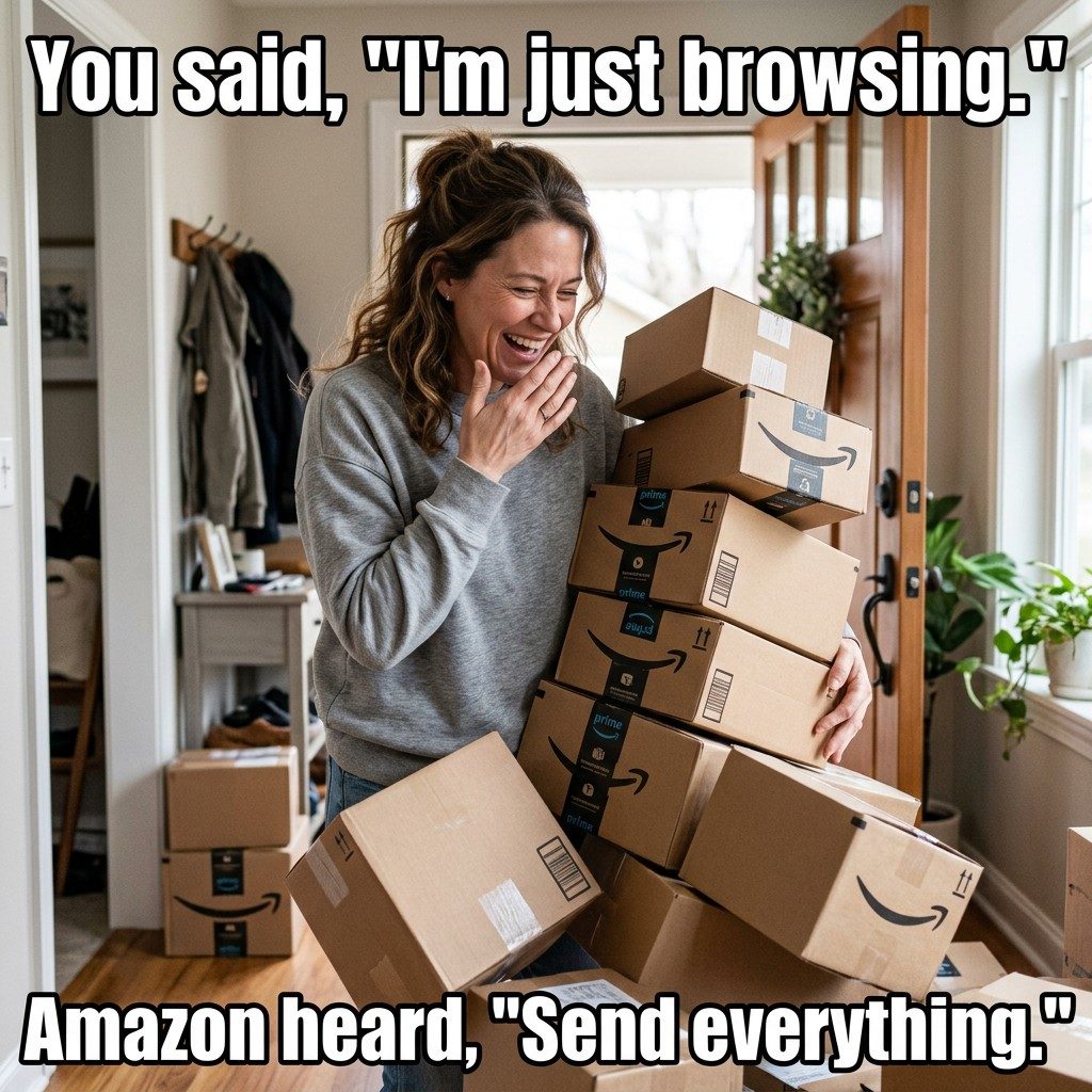 Just Browsing Cart Meme