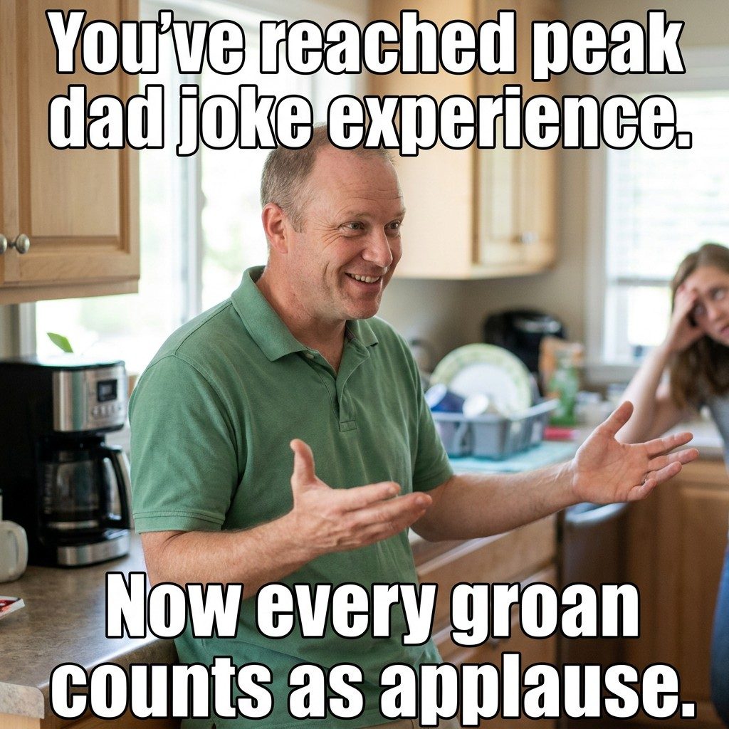 Peak Dad Joke Meme