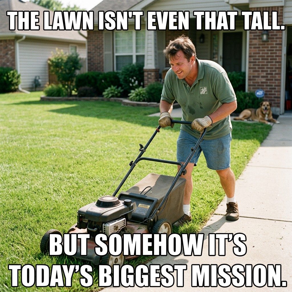 Lawn Mission Control Meme