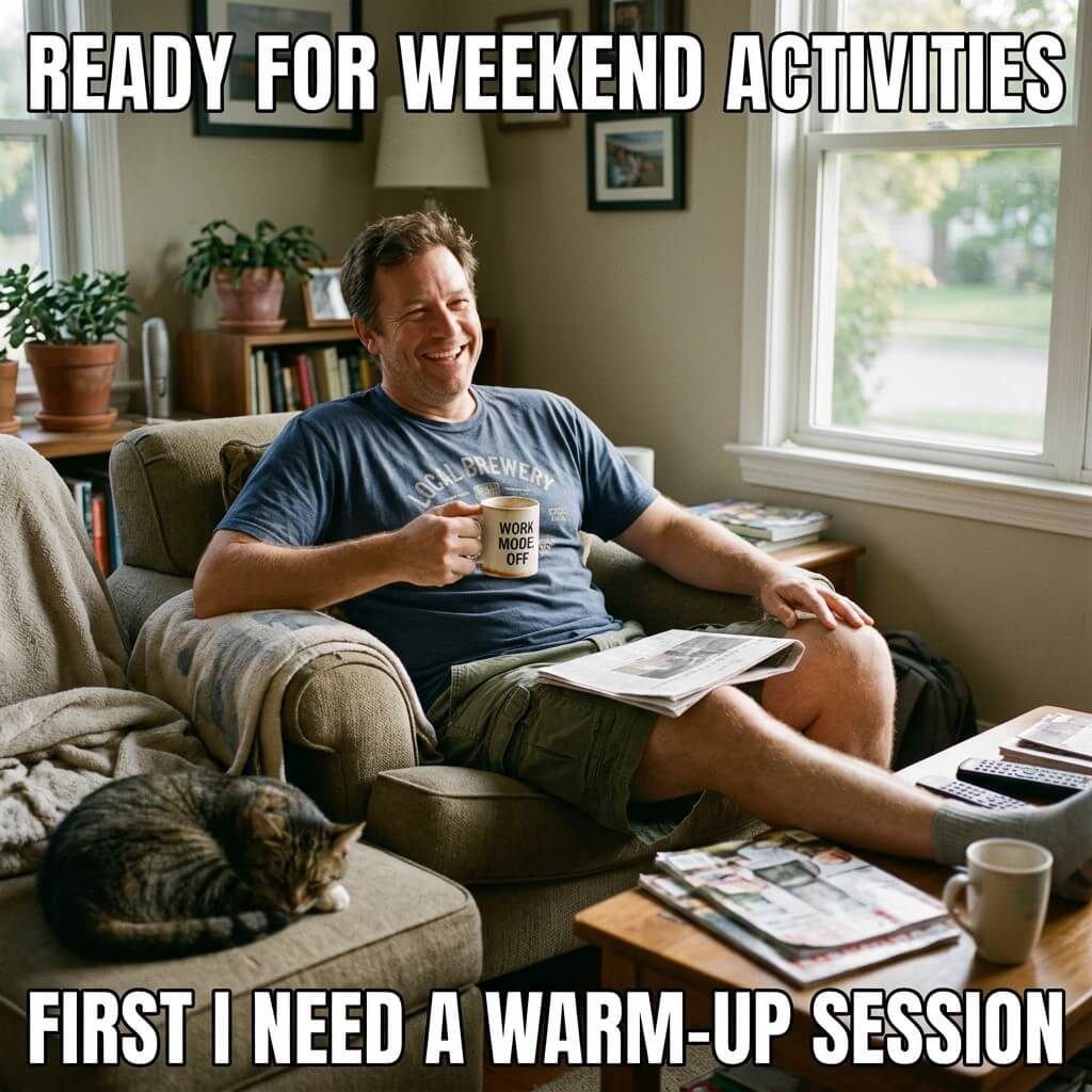 Pre Activity Stretch Meme