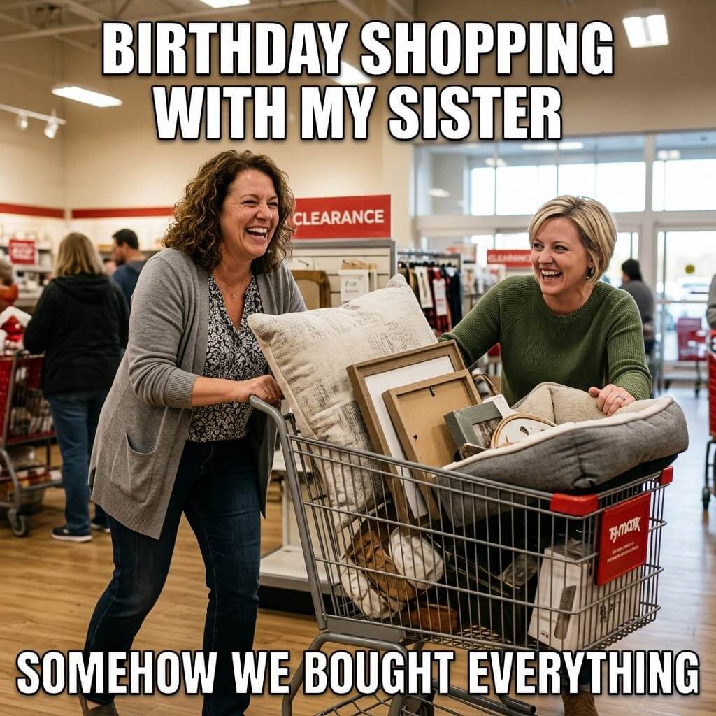 Sister Cart Overflow Meme