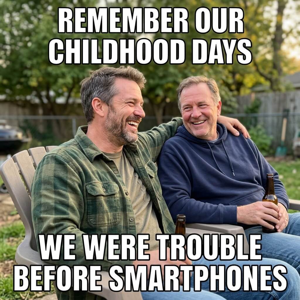 Pre Smartphone Trouble Meme