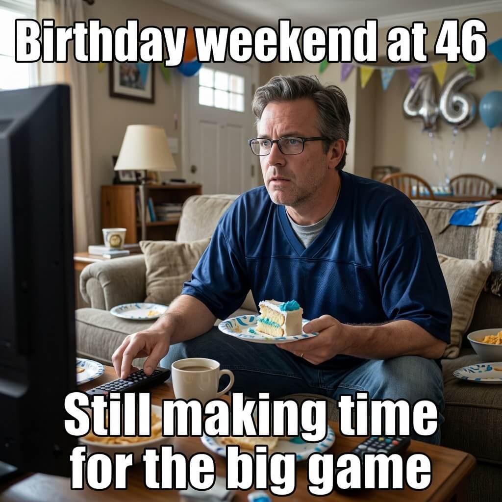 Big Game Birthday Meme
