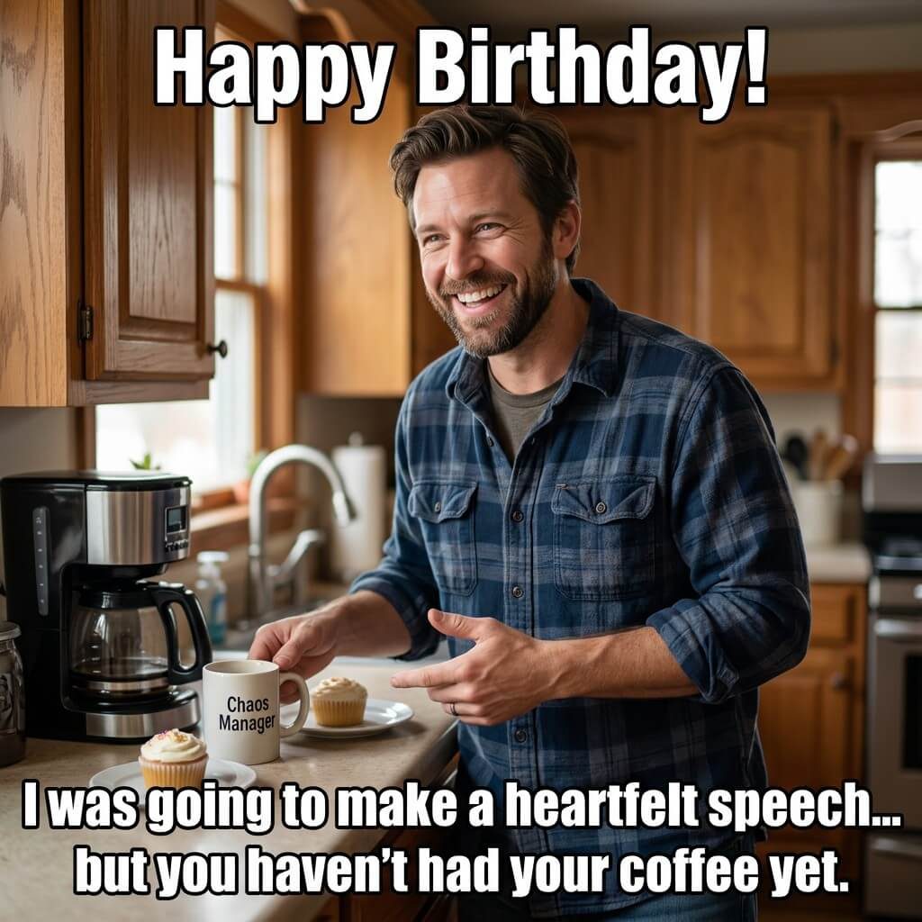 Caffeine Before Compliments Meme