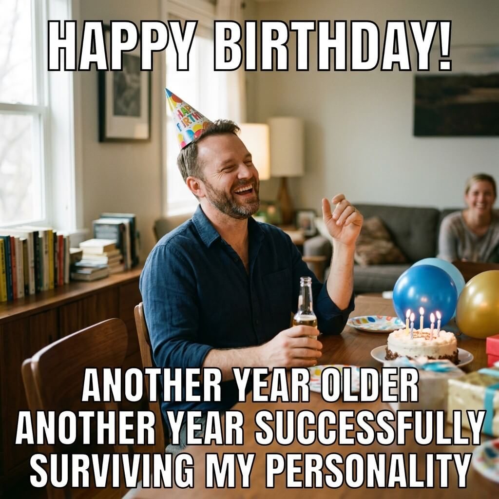 Personality Survival Badge Meme