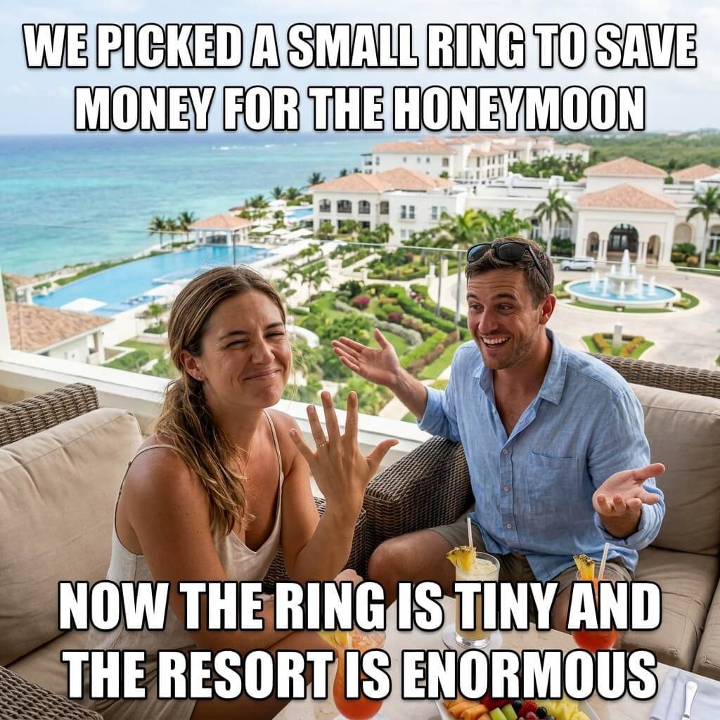 Resort Over Rock Budget Meme