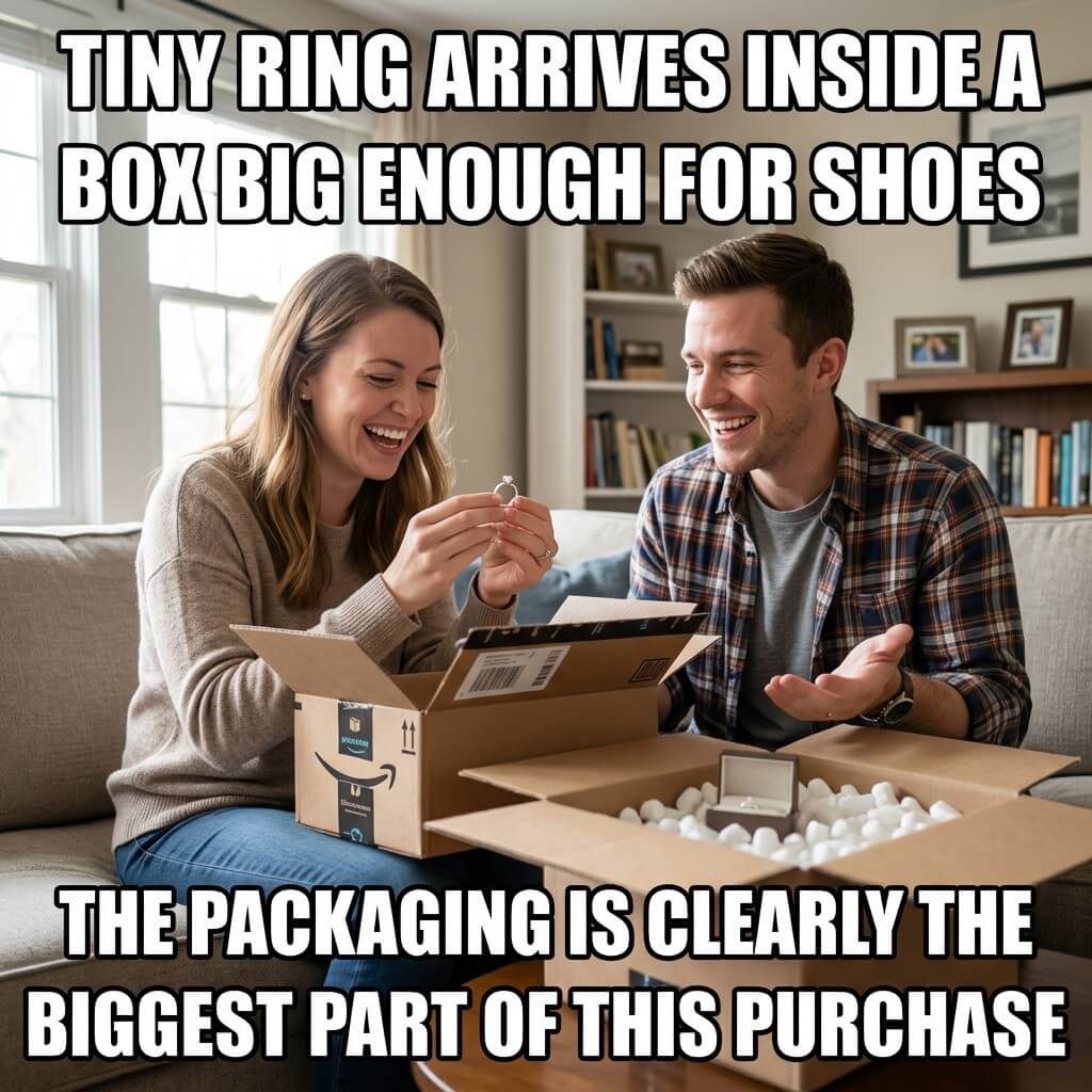 Shoebox Packaging Surprise Meme