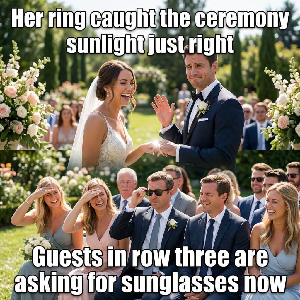 Blinding Aisle Bling Meme