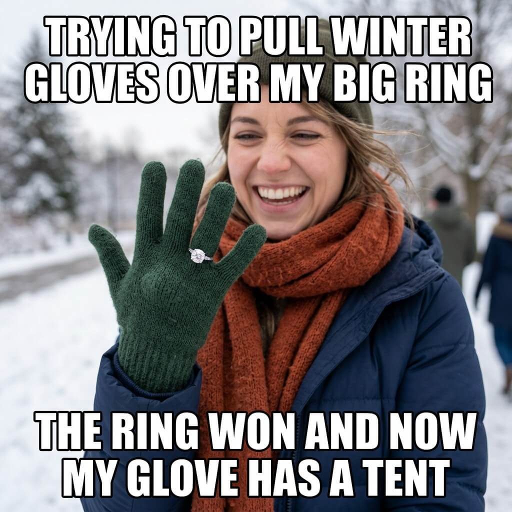 Glove Tent Situation Meme