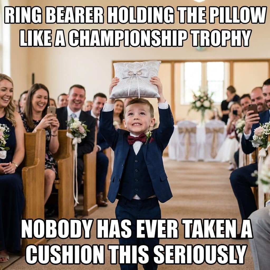 Pillow Patrol Ring Bearer Meme
