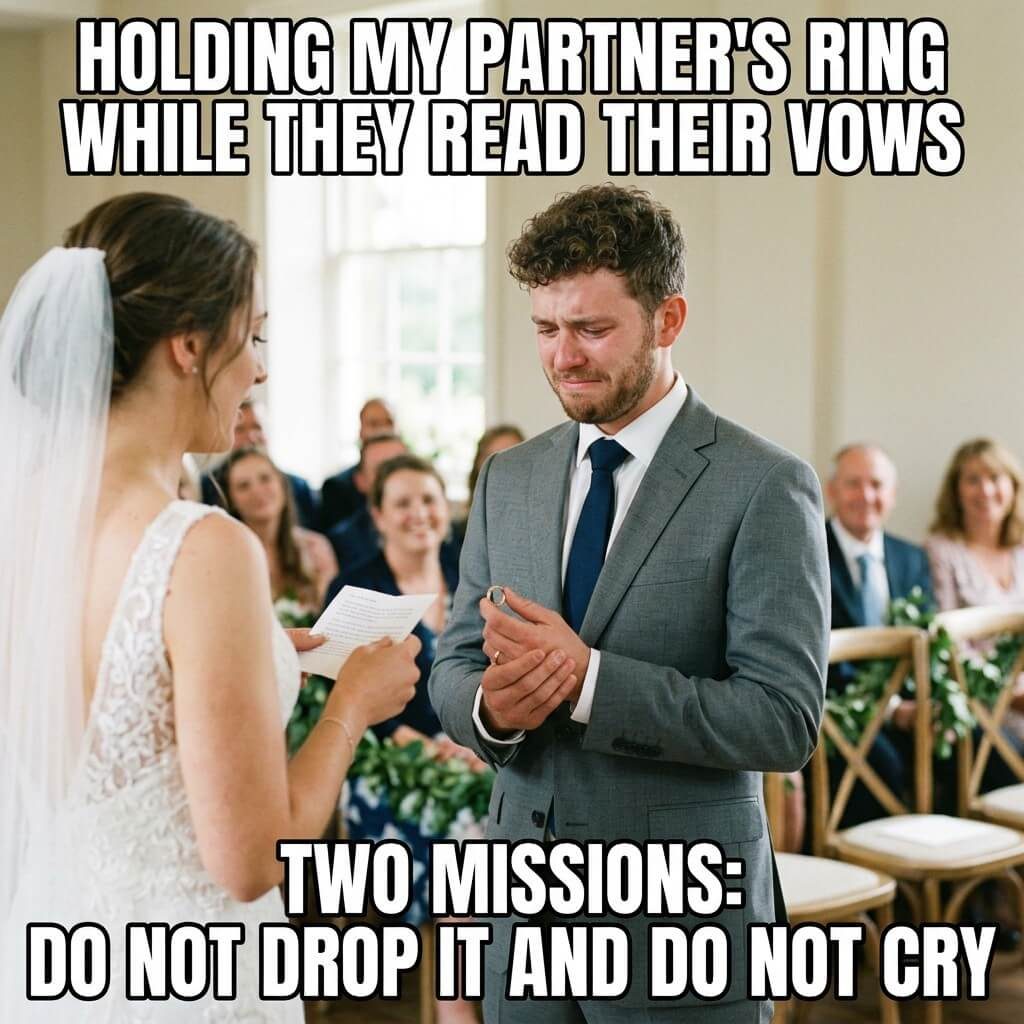 Vow Time Ring Juggle Meme
