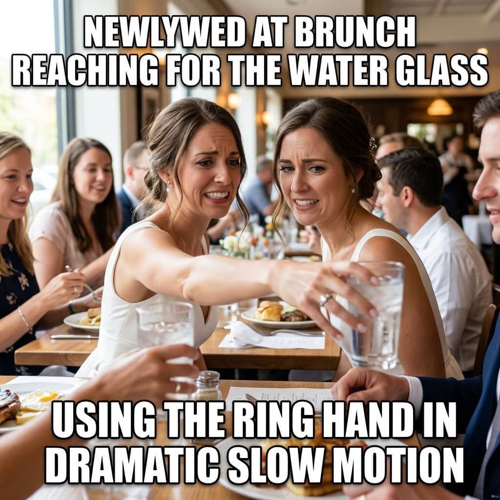 Brunch Table Hand Choreography Meme