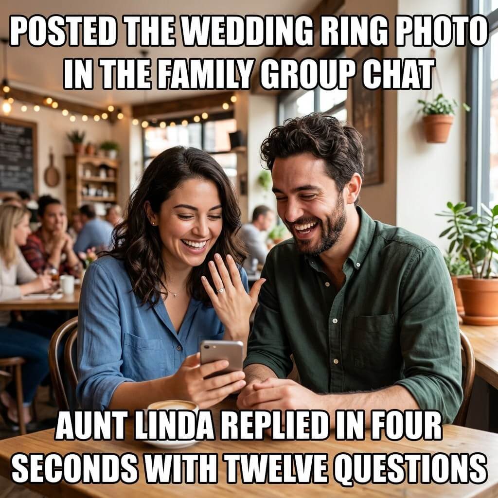 Aunt Linda Speed Reply Meme