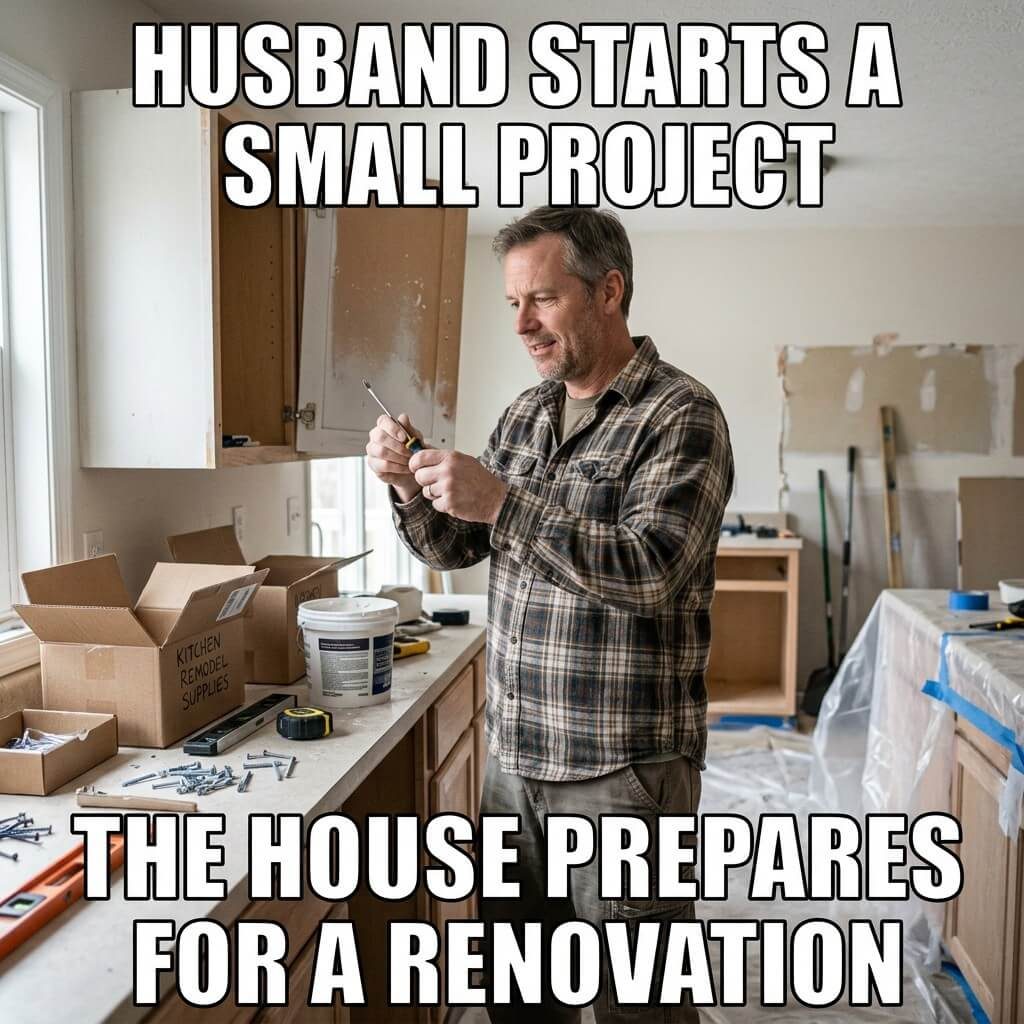 Small Project Big Renovation Meme