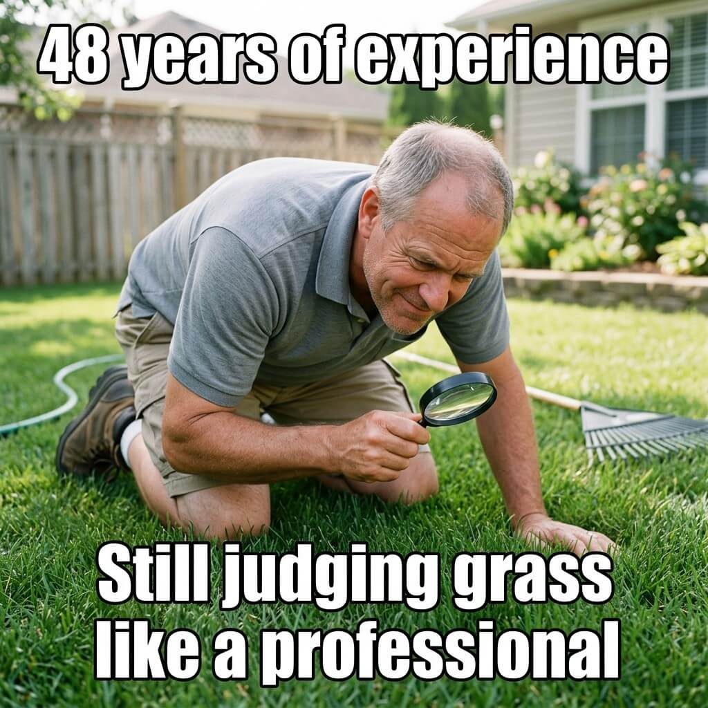 Lawn Inspector General Meme