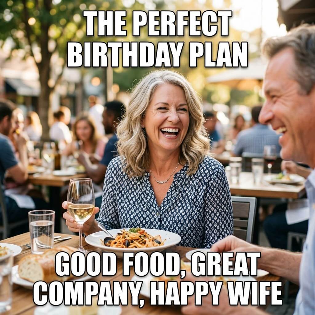 Happy Wife Happy Table Meme