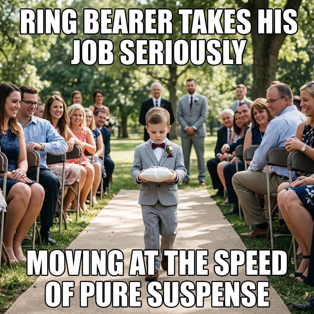 Ring Bearer Slow Motion Meme