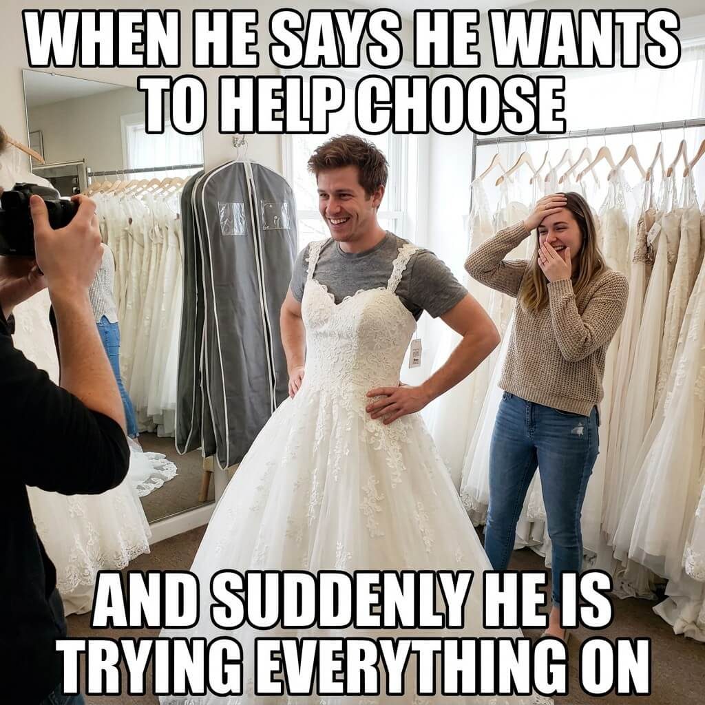 Fitting Room Volunteer Meme