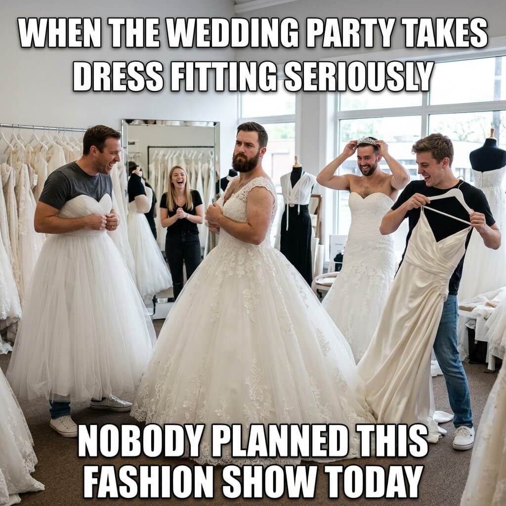 Impromptu Fashion Show Meme