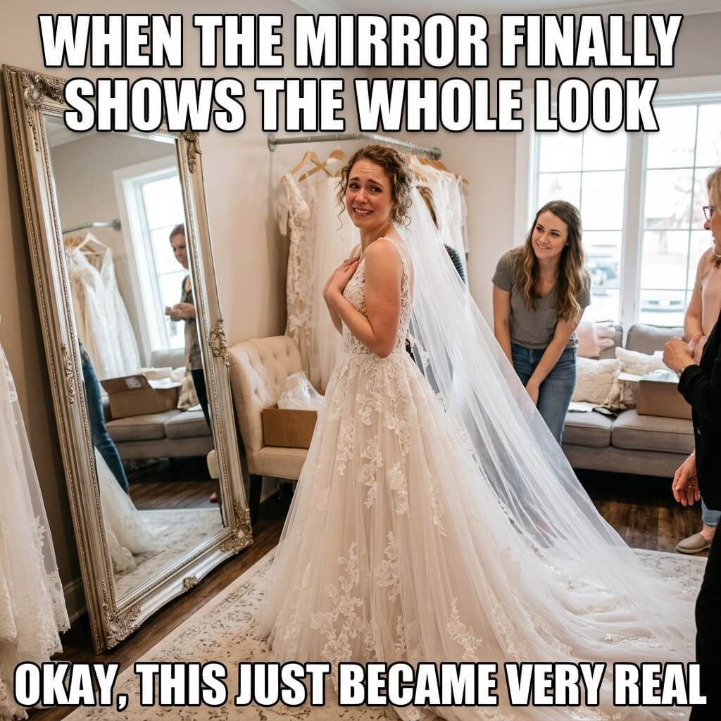 Mirror Moment Gets Real Meme
