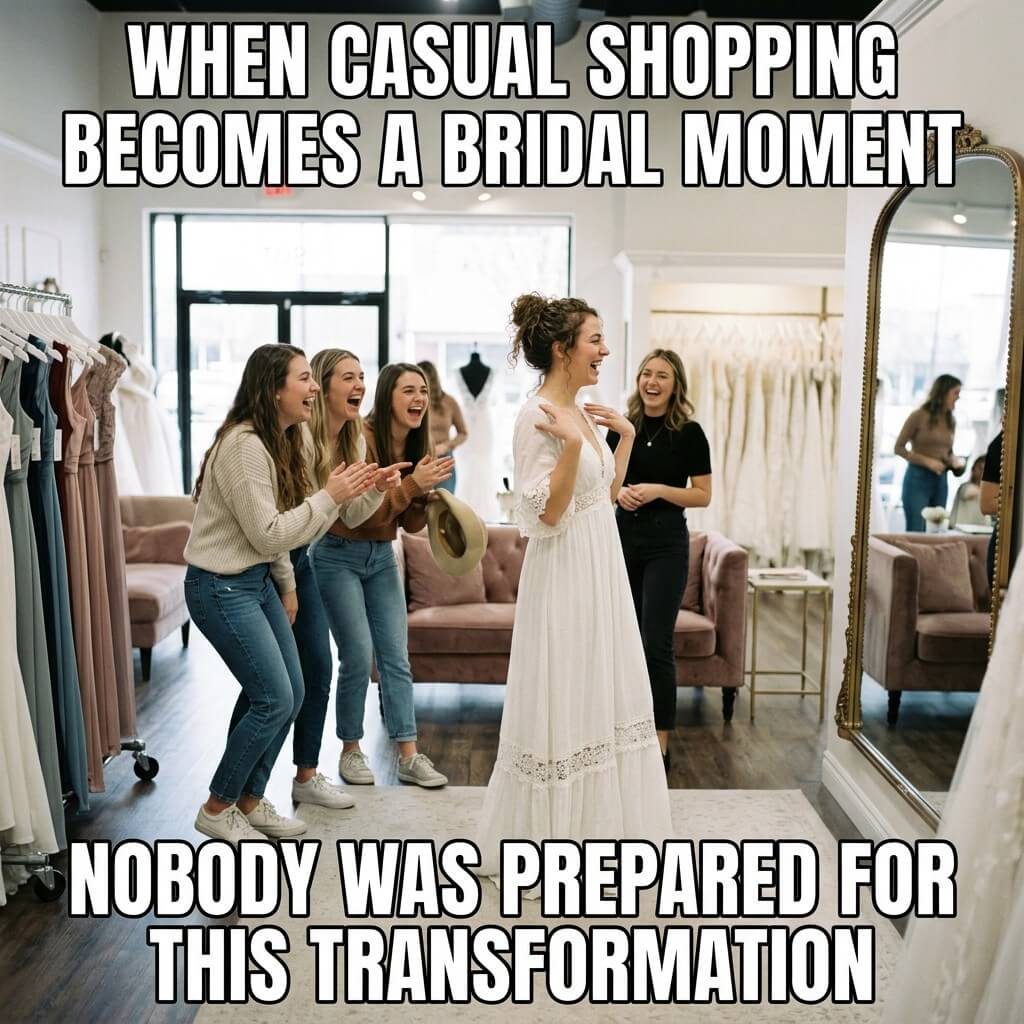 Casual Browsing Gone Bridal Meme
