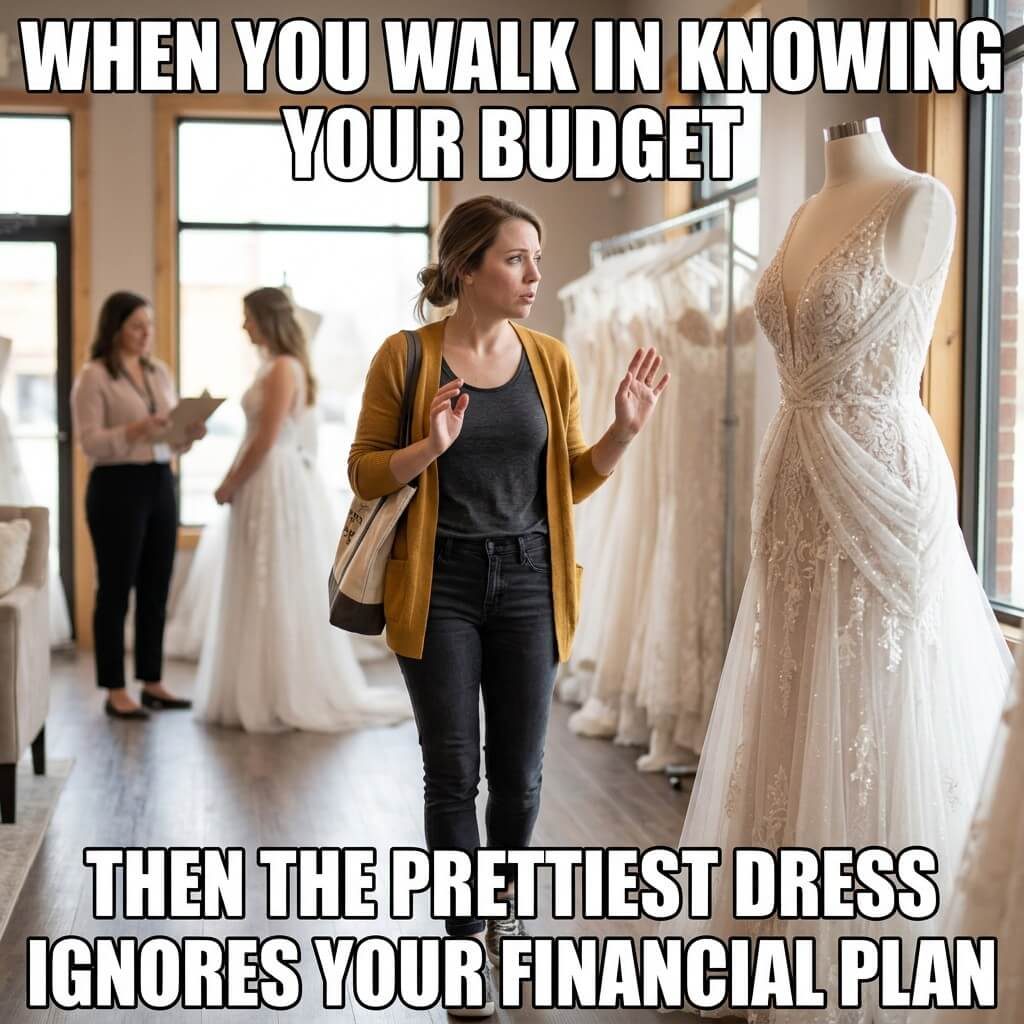 Dream Dress Versus Budget Meme