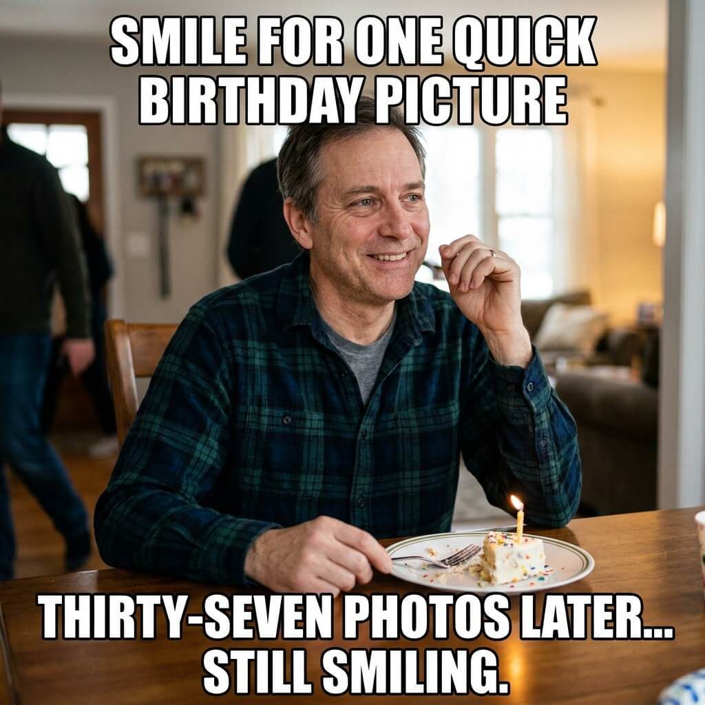 Family Photo Marathon Meme