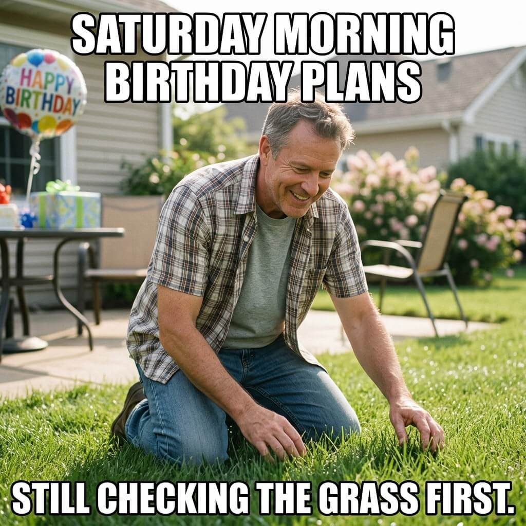 Lawn Inspection Ritual Meme