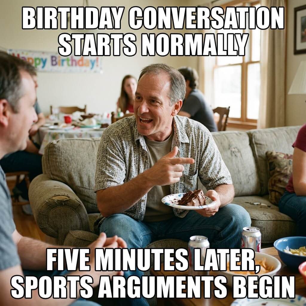 Sports Tangent Timer Meme