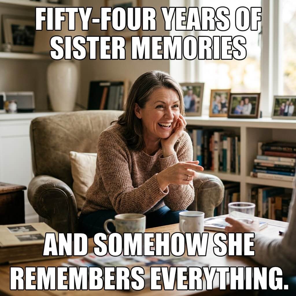 Sister Recall Superpower Meme