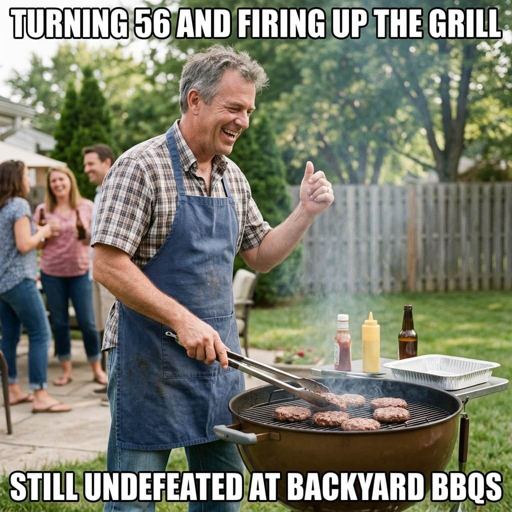 Backyard Grill Undefeated Meme