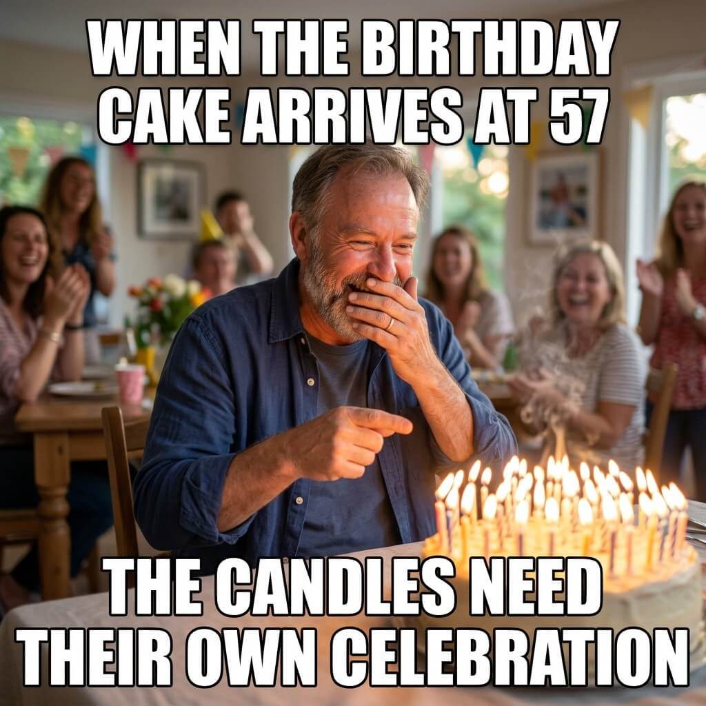 Cake Fire Hazard Meme