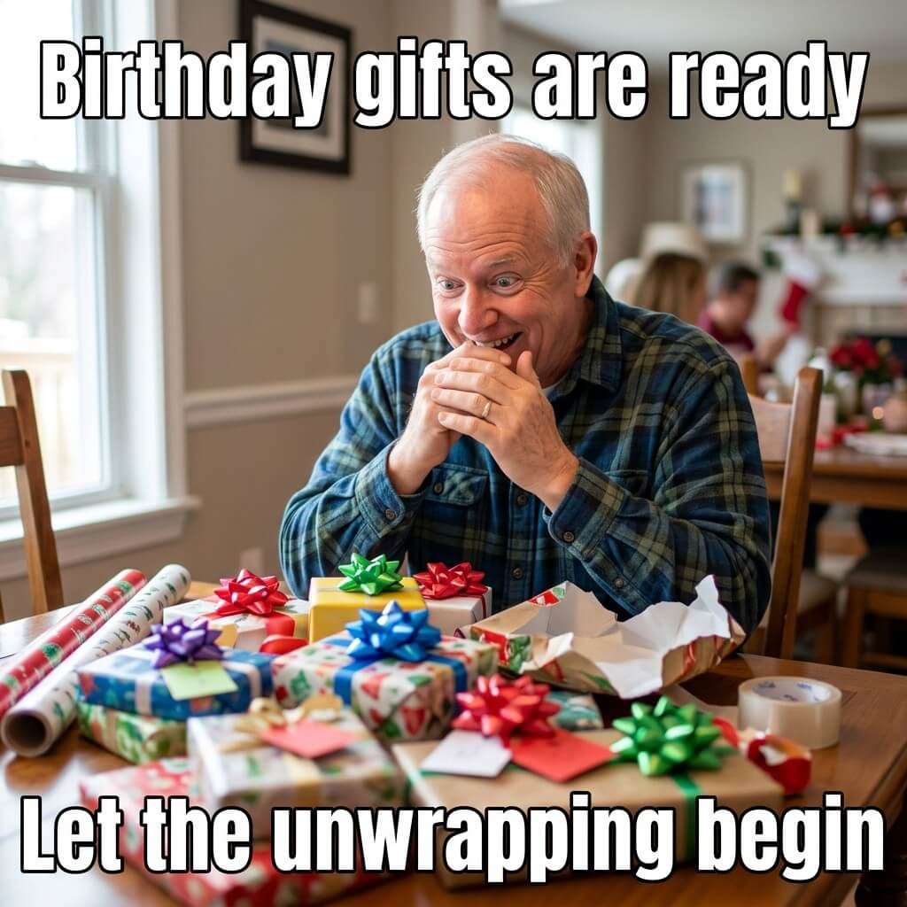 Wrapping Paper Chaos Meme